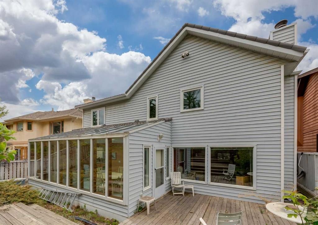 164 Hawksbrow Drive Nw, Calgary, AB - Outdoor With Deck Patio Veranda With Exterior