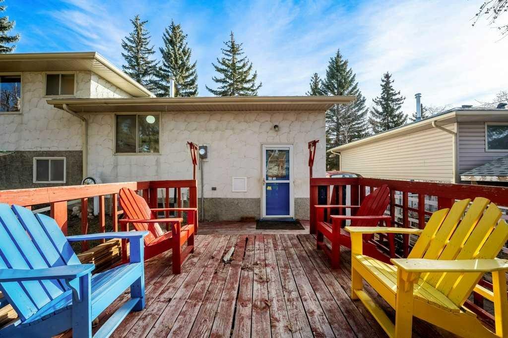 5813 Dalcastle Crescent Nw, Calgary, AB - Outdoor With Deck Patio Veranda With Exterior