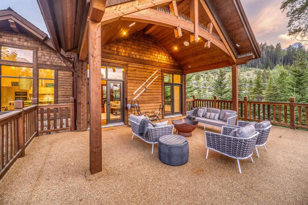 118 Cairns Landing, Canmore, AB - Outdoor With Deck Patio Veranda With Exterior