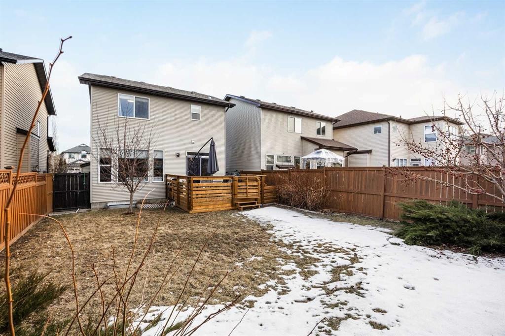 526 New Brighton Drive Se, Calgary, AB - Outdoor With Deck Patio Veranda