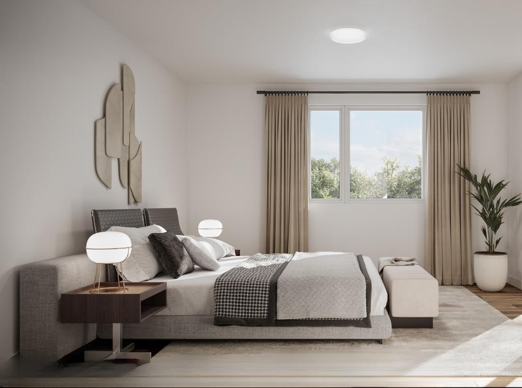 987 Eston Circle Se, Calgary, AB - Indoor Photo Showing Bedroom