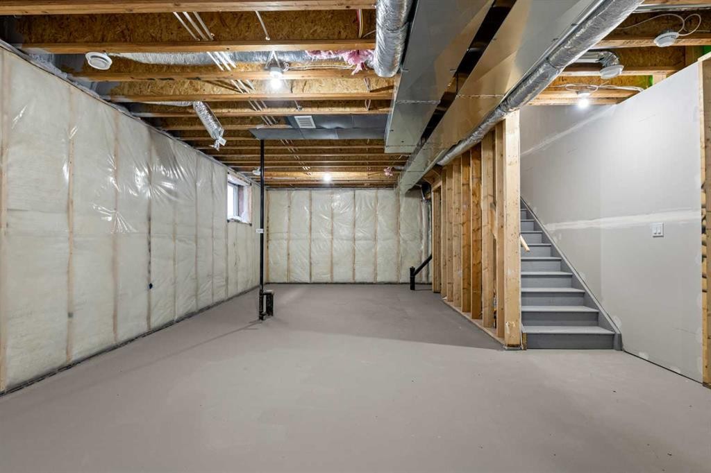 117 Bridgeport Gate, Chestermere, AB - Indoor Photo Showing Basement