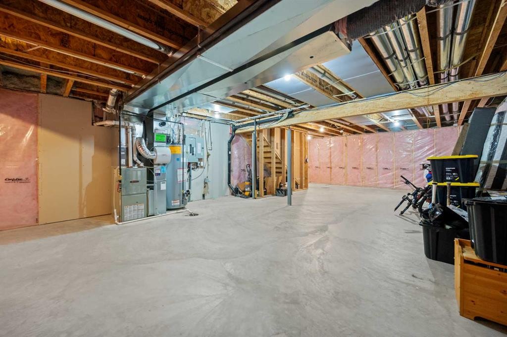 112 Copperpond Park, Calgary, AB - Indoor Photo Showing Basement