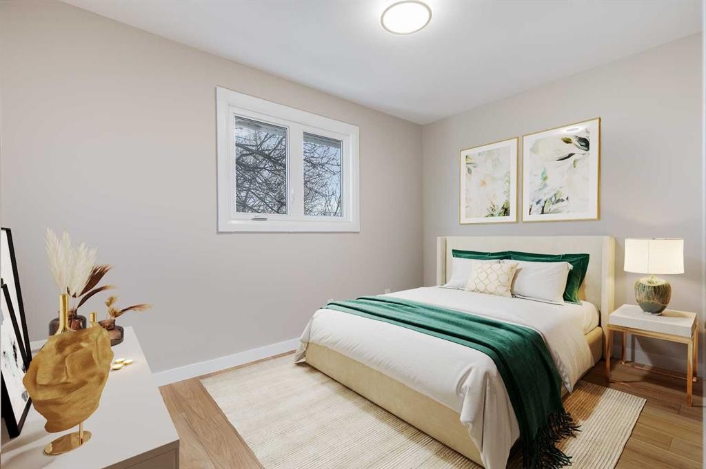 8111 Ranchview Drive Nw, Calgary, AB - Indoor Photo Showing Bedroom
