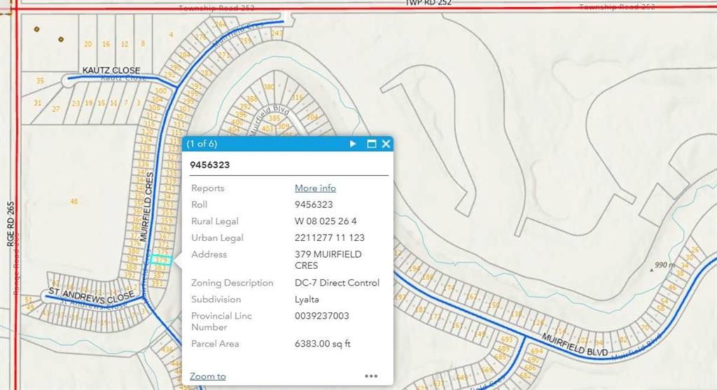 379 Muirfield Crescent, Lyalta, AB