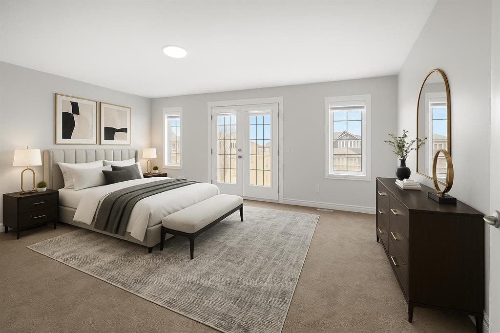 422 Taralake Way Ne, Calgary, AB - Indoor Photo Showing Bedroom