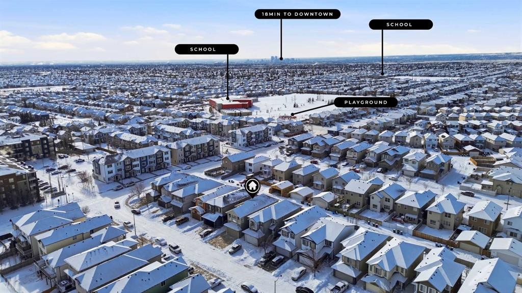 422 Taralake Way Ne, Calgary, AB - Outdoor With View