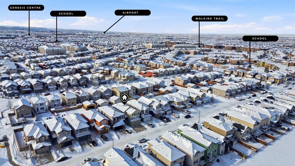 422 Taralake Way Ne, Calgary, AB - Outdoor With View