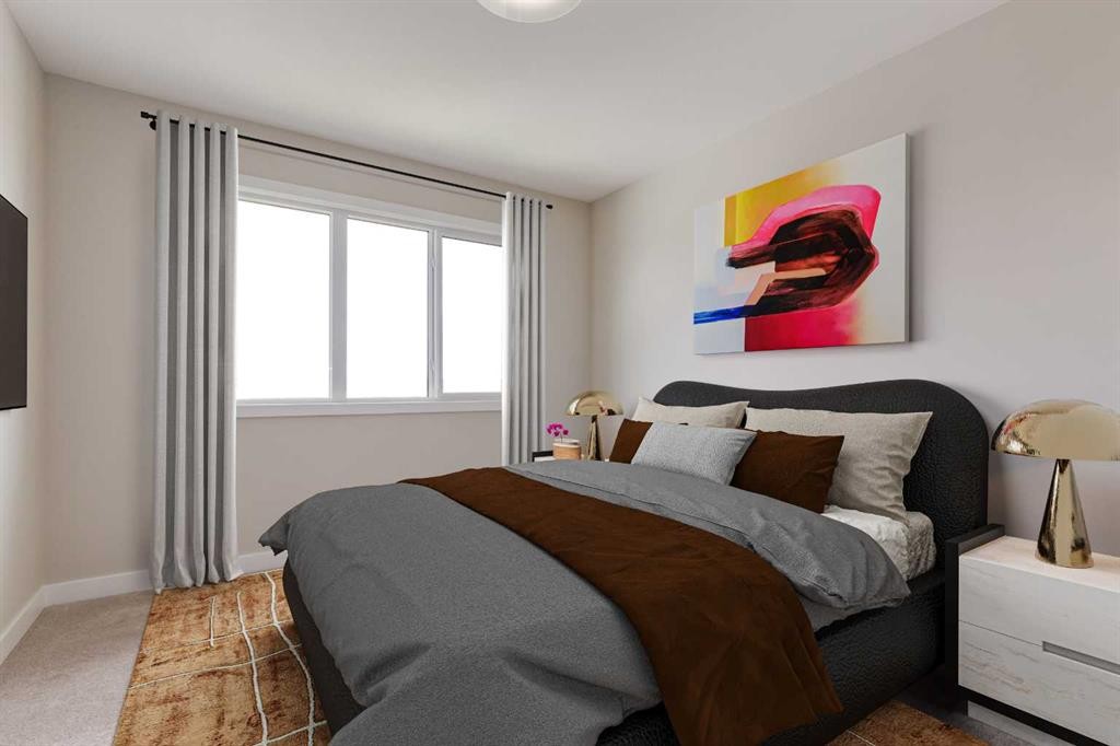 178 Greystone Boulevard, Cochrane, AB - Indoor Photo Showing Bedroom