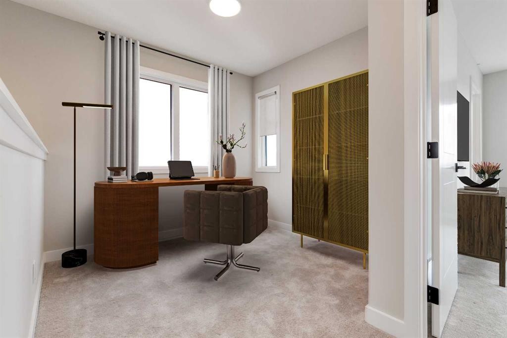178 Greystone Boulevard, Cochrane, AB - Indoor Photo Showing Office