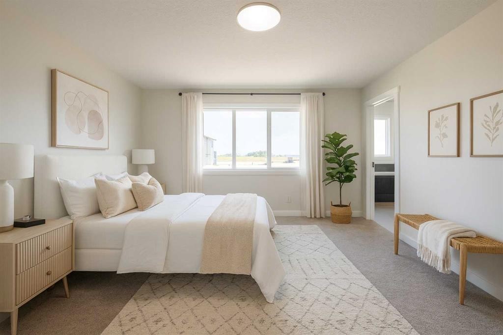 14 Quartz Gate, Balzac, AB - Indoor Photo Showing Bedroom