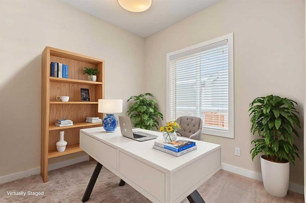 2306 Bayside Circle Sw, Airdrie, AB - Indoor Photo Showing Office