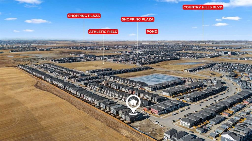 461 Corner Meadows Way Ne, Calgary, AB - Outdoor With View