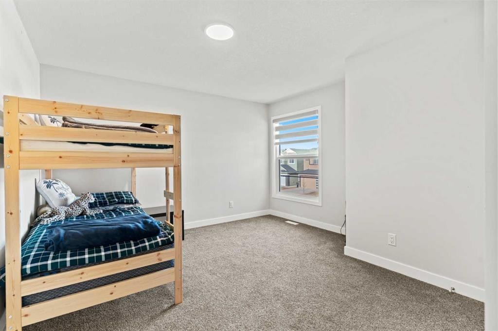 461 Corner Meadows Way Ne, Calgary, AB - Indoor Photo Showing Bedroom