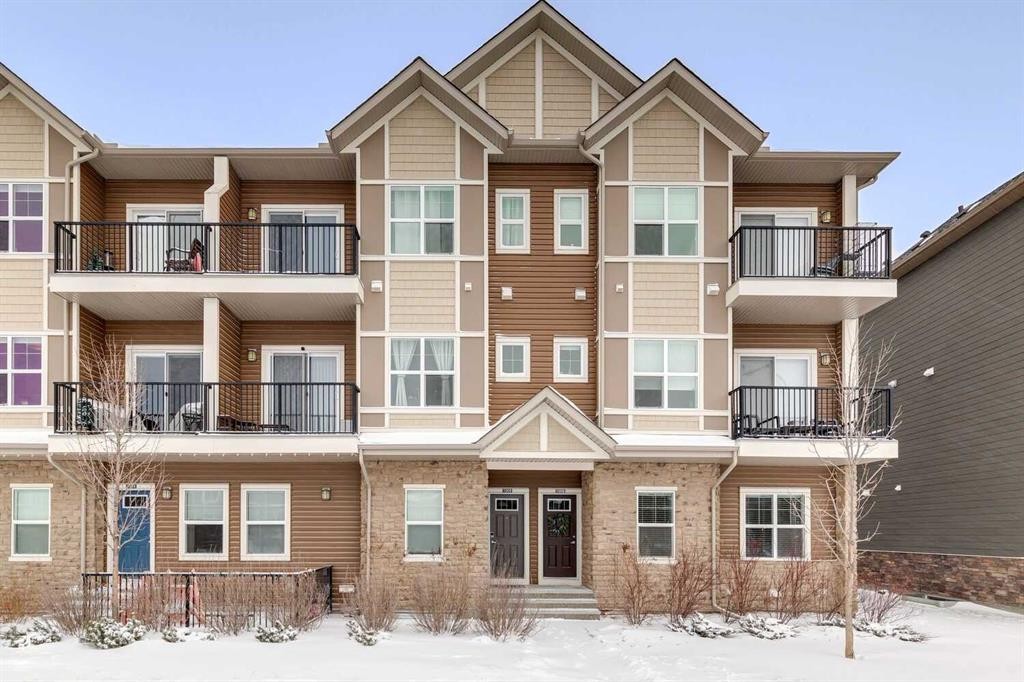 1009-250 Fireside View, Cochrane, AB - Outdoor With Balcony With Facade