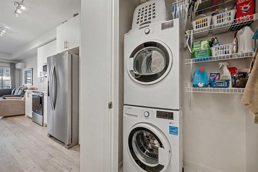 5105-151 Legacy Main Street Se, Calgary, AB - Indoor Photo Showing Laundry Room