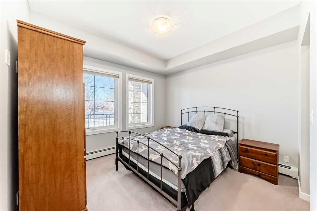 107-100 Cranfield Common Se, Calgary, AB - Indoor Photo Showing Bedroom