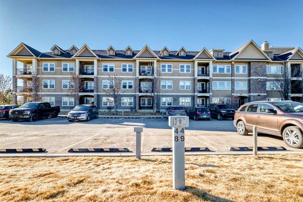 107-100 Cranfield Common Se, Calgary, AB - Outdoor With Balcony With Facade