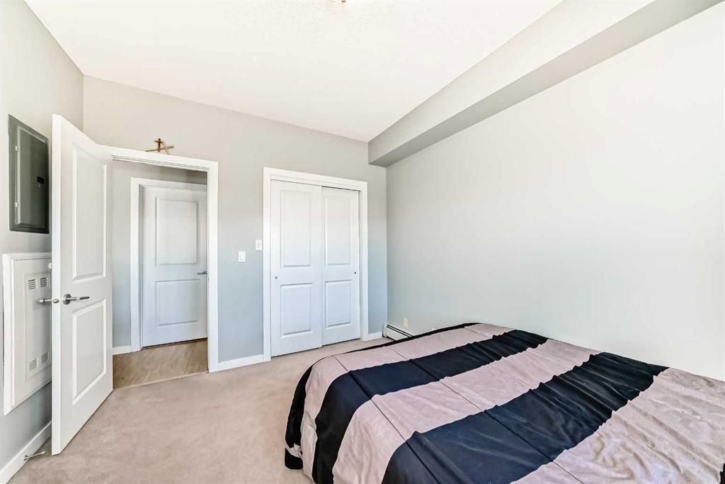 107-100 Cranfield Common Se, Calgary, AB - Indoor Photo Showing Bedroom