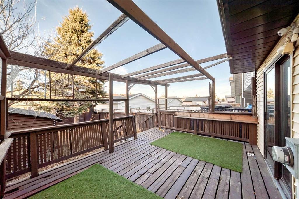 46 Martindale Mews Ne, Calgary, AB - Outdoor With Deck Patio Veranda With Exterior