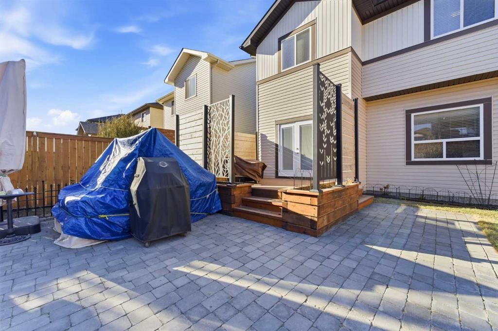 295 Prairie Springs Crescent Sw, Airdrie, AB - Outdoor With Deck Patio Veranda With Exterior