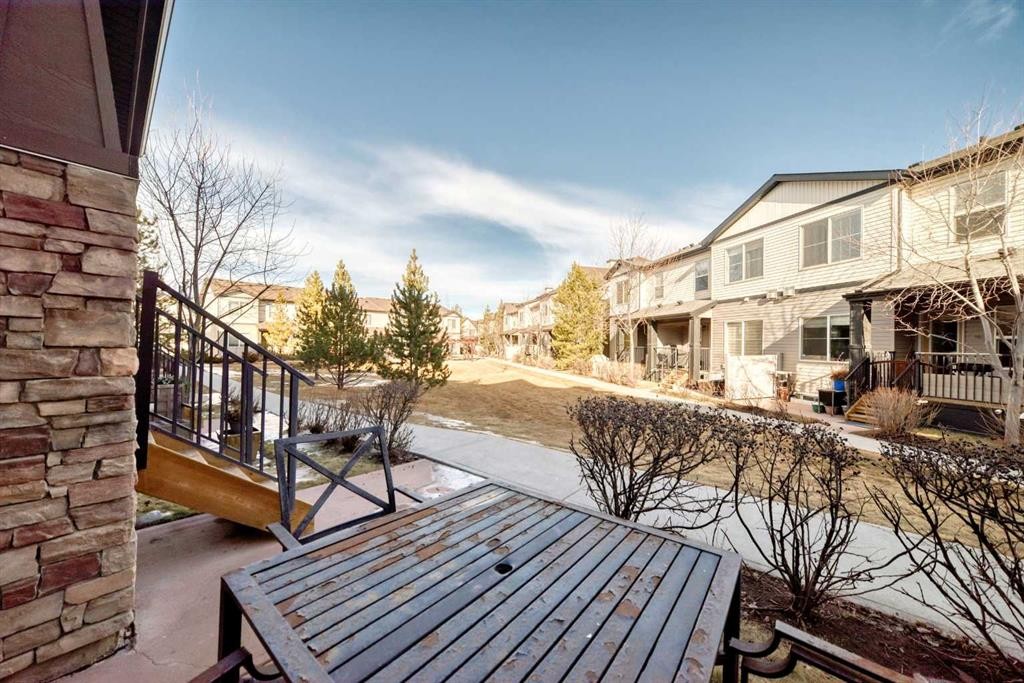 48 Copperpond Landing Se, Calgary, AB - Outdoor With Deck Patio Veranda
