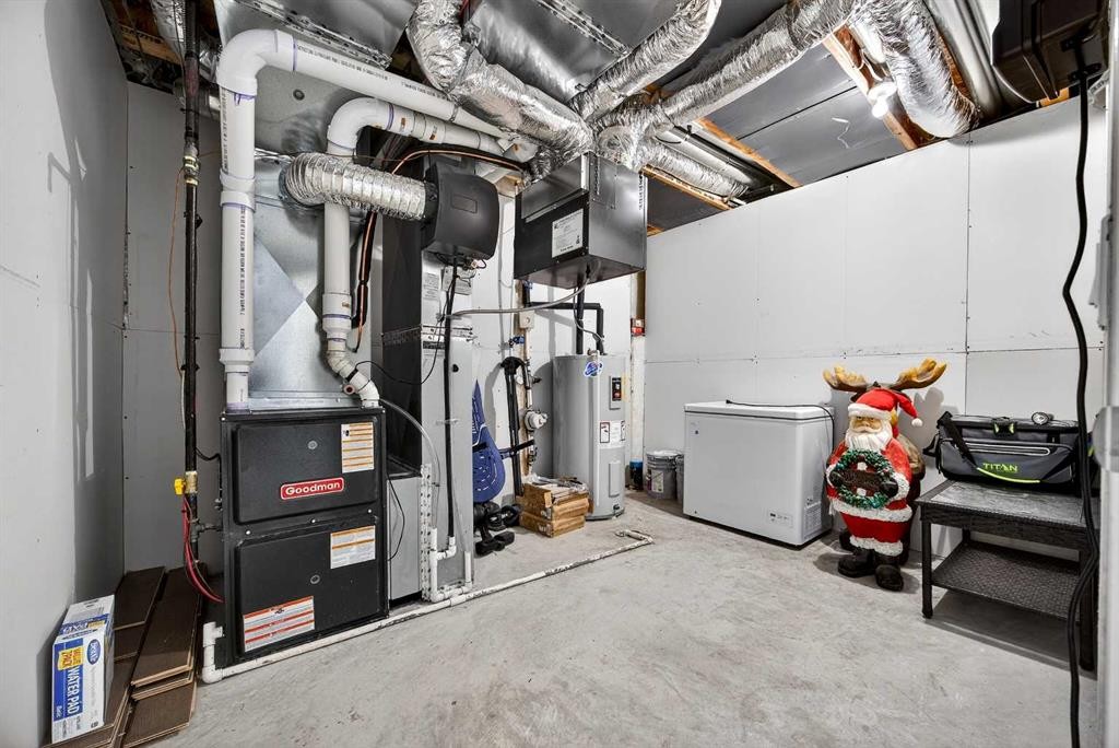 144 Sundown View, Cochrane, AB - Indoor Photo Showing Basement