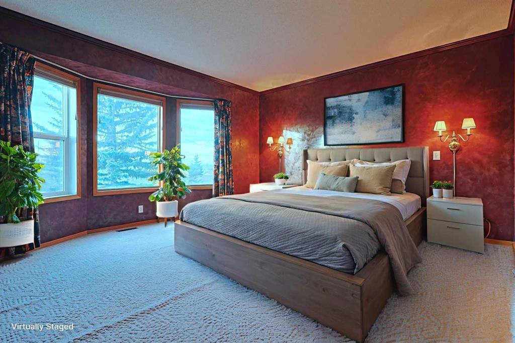 111 Schubert Place Nw, Calgary, AB - Indoor Photo Showing Bedroom