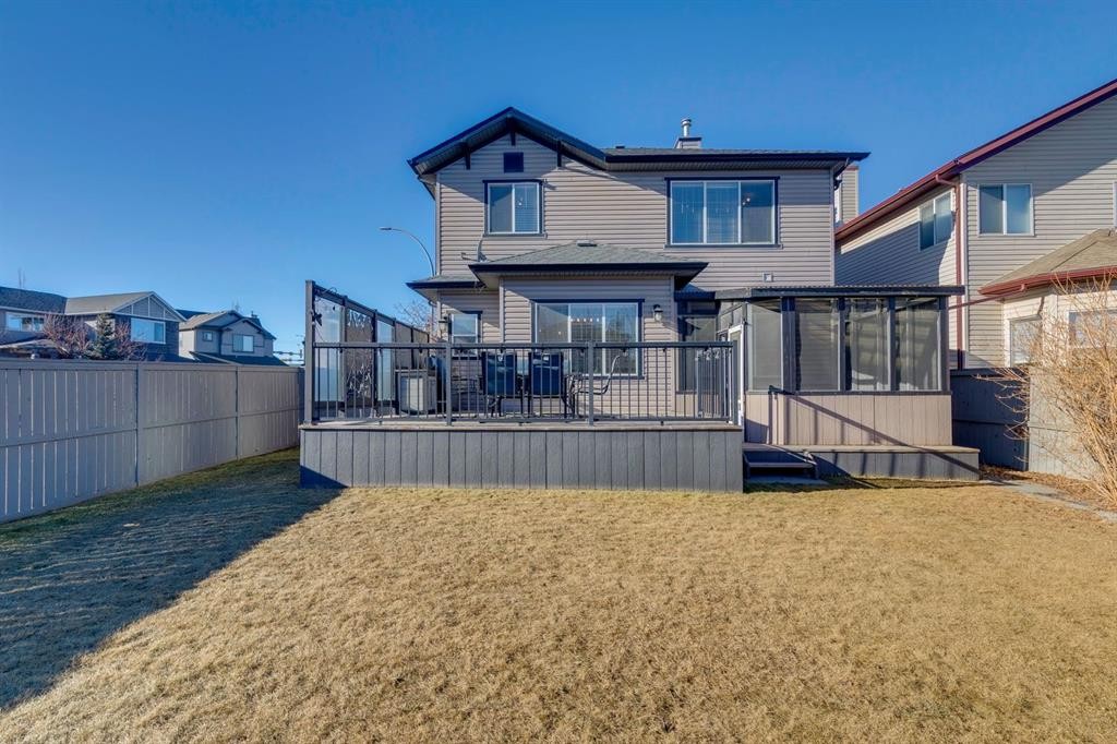 2841 Coopers Manor Sw, Airdrie, AB - Outdoor With Deck Patio Veranda