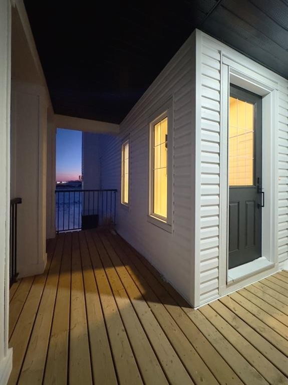 37 North Bridges Landing, Langdon, AB - Outdoor With Deck Patio Veranda With Exterior