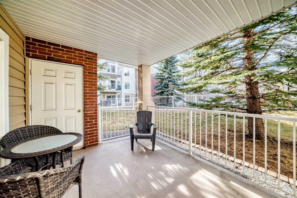 116-6800 Hunterview Drive Nw, Calgary, AB - Outdoor With Deck Patio Veranda With Exterior