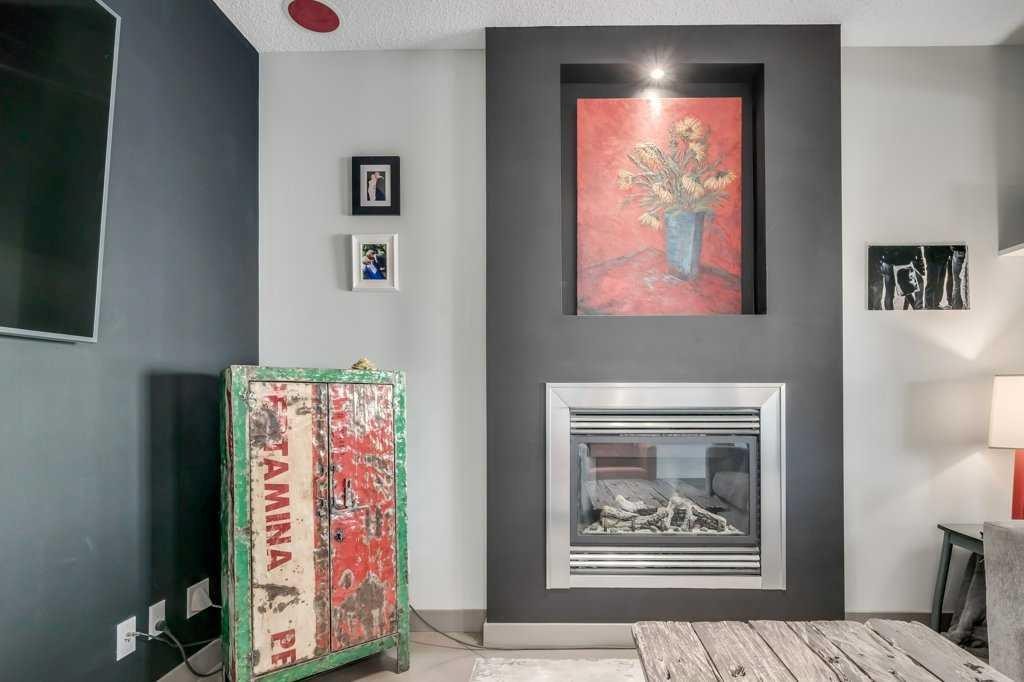 26 Copperfield Common Se, Calgary, AB - Indoor With Fireplace