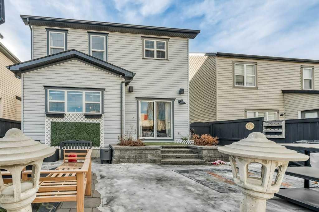 26 Copperfield Common Se, Calgary, AB - Outdoor With Deck Patio Veranda