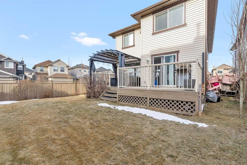 60 Saddlecrest Green Ne, Calgary, AB - Outdoor With Deck Patio Veranda