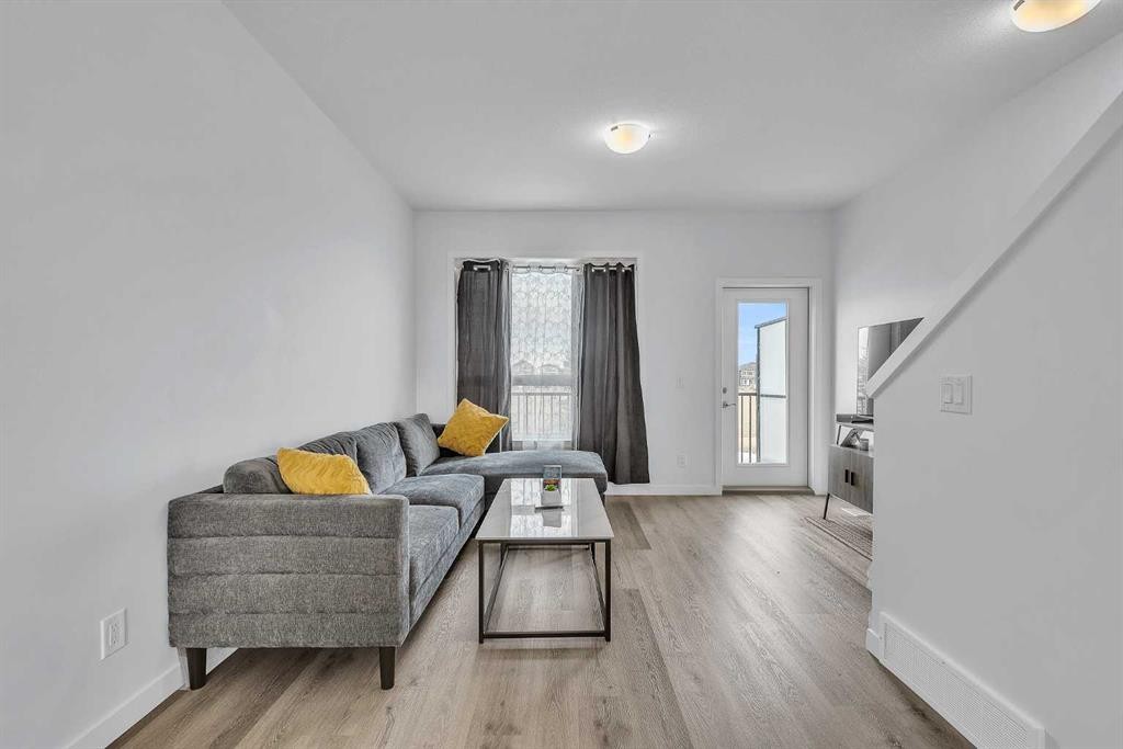 363-301 Redstone Boulevard Ne, Calgary, AB - Indoor Photo Showing Living Room