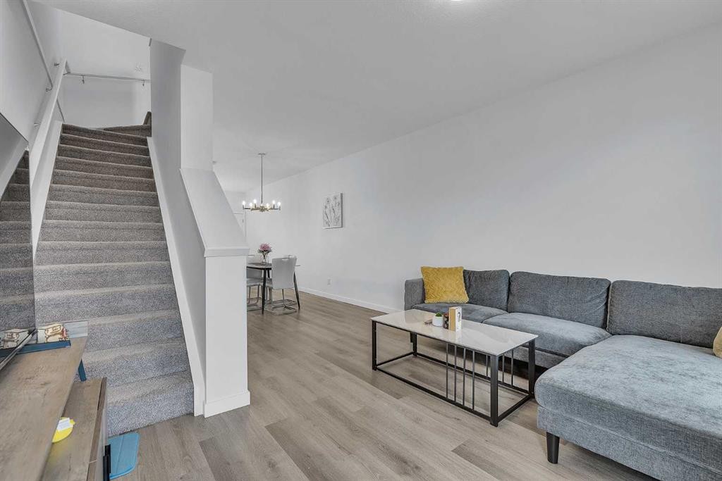 363-301 Redstone Boulevard Ne, Calgary, AB - Indoor Photo Showing Living Room