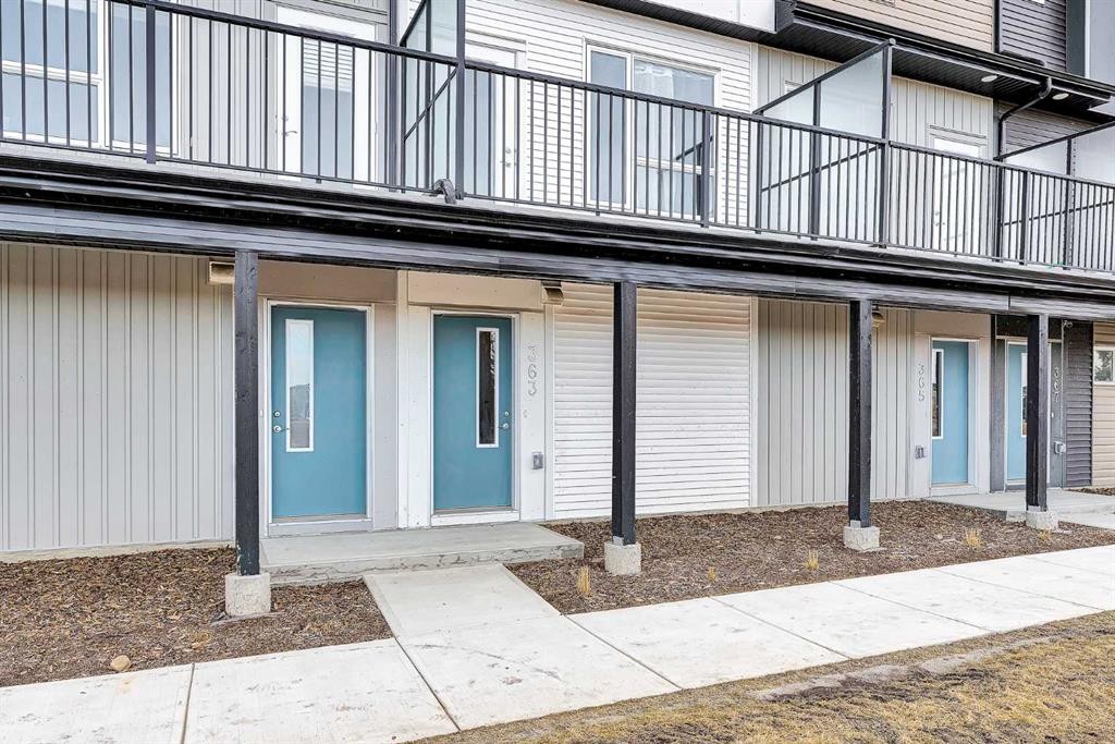 363-301 Redstone Boulevard Ne, Calgary, AB - Outdoor With Balcony With Exterior