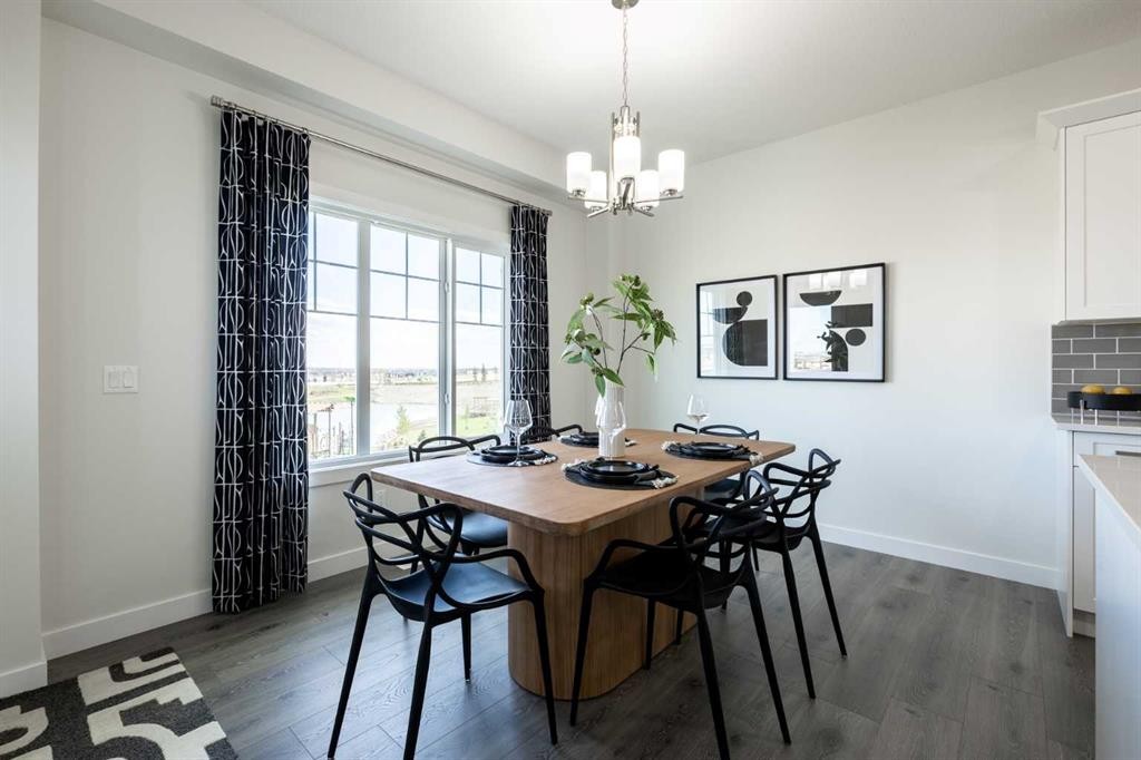 432 Ranch Gate, Strathmore, AB - Indoor Photo Showing Dining Room