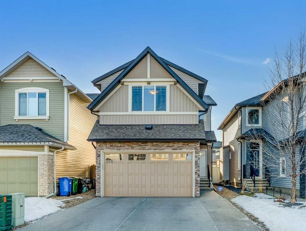 308 Chaparral Valley Way Se, Calgary, AB - Outdoor With Facade