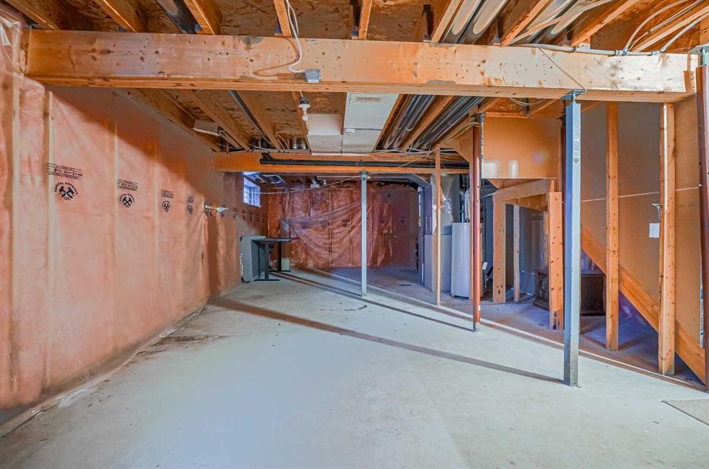95 Tarington Way Ne, Calgary, AB - Indoor Photo Showing Basement