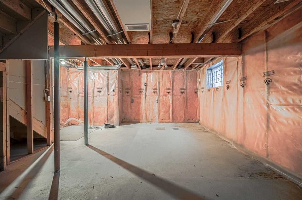 95 Tarington Way Ne, Calgary, AB - Indoor Photo Showing Basement