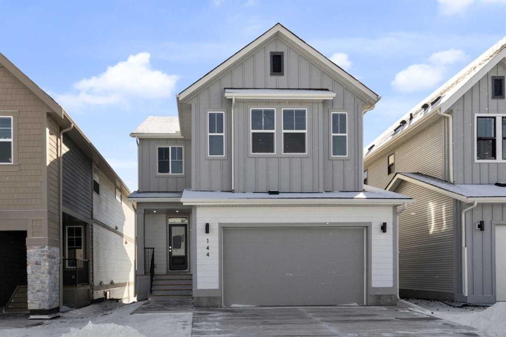 144 Copperhead Road Se, Calgary, AB - Outdoor With Facade