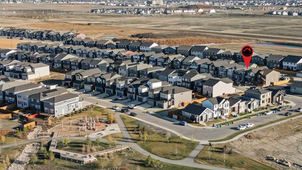 128 Setonstone Gardens Se, Calgary, AB - Outdoor With Body Of Water With View