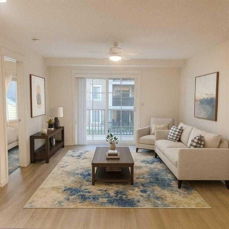5206-755 Copperpond Boulevard Se, Calgary, AB - Indoor Photo Showing Living Room