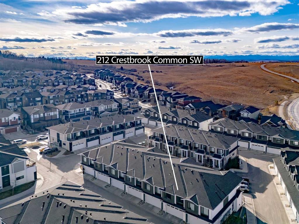 212 Crestbrook Common Sw, Calgary, AB - Outdoor With View