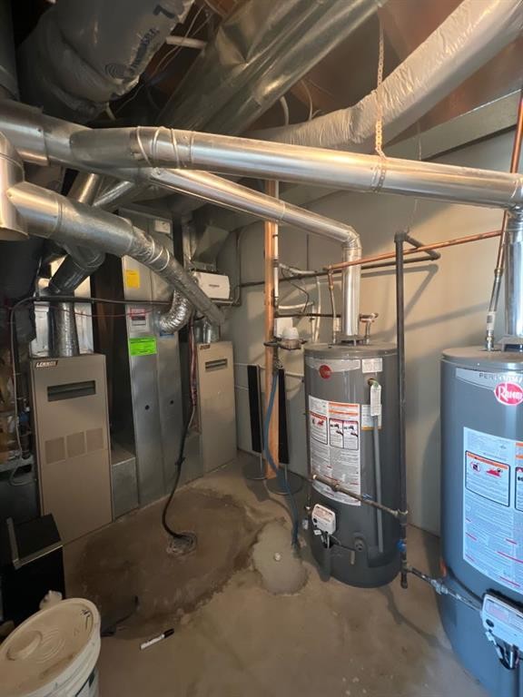 200 Hawkbury Close Nw, Calgary, AB - Indoor Photo Showing Basement