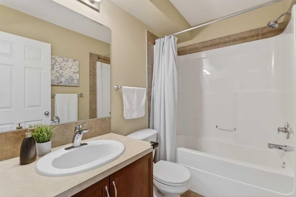 250 Silverado Plains Close Sw, Calgary, AB - Indoor Photo Showing Bathroom