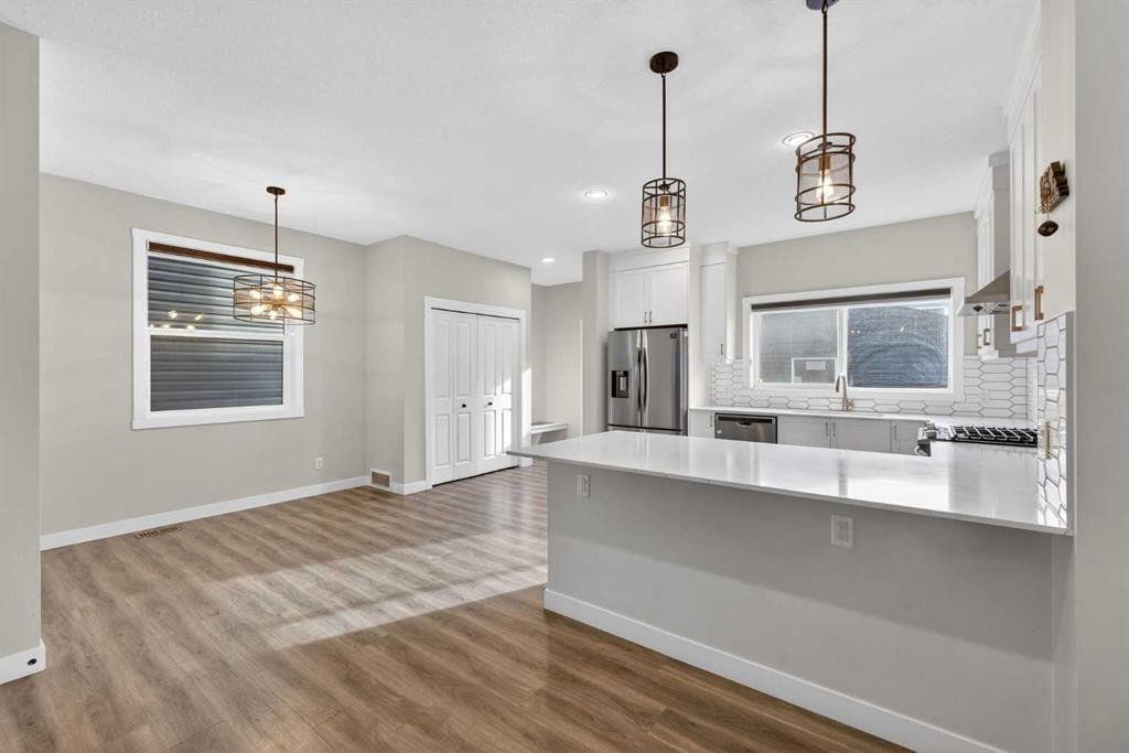 210 Cornerstone Crescent Ne, Calgary, AB - Indoor Photo Showing Kitchen With Upgraded Kitchen