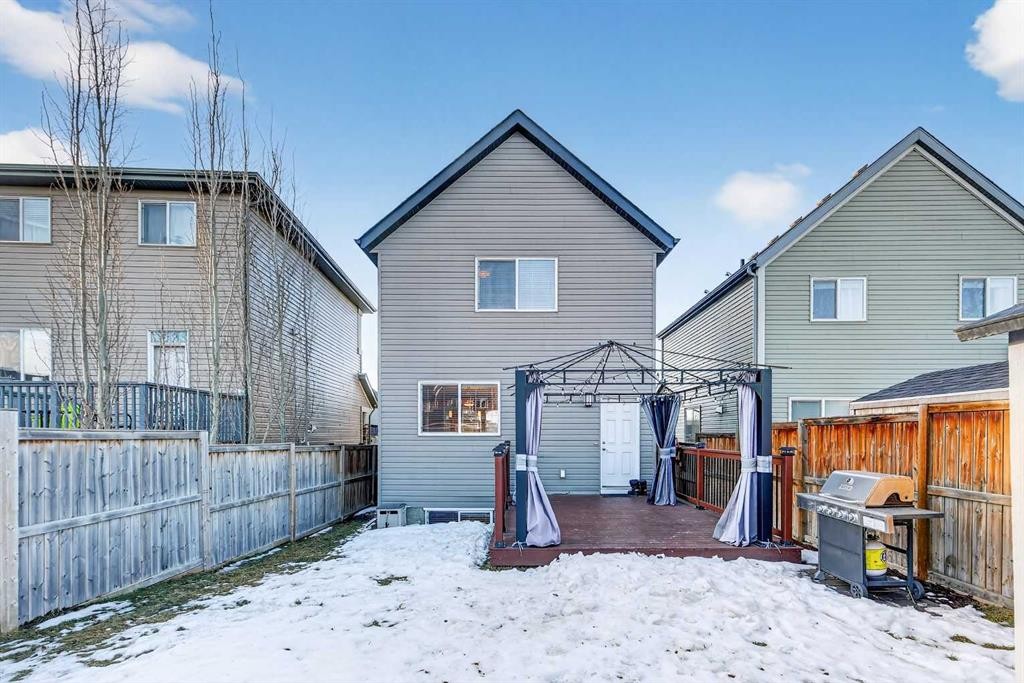 90 Walden Crescent Se, Calgary, AB - Outdoor With Deck Patio Veranda With Exterior