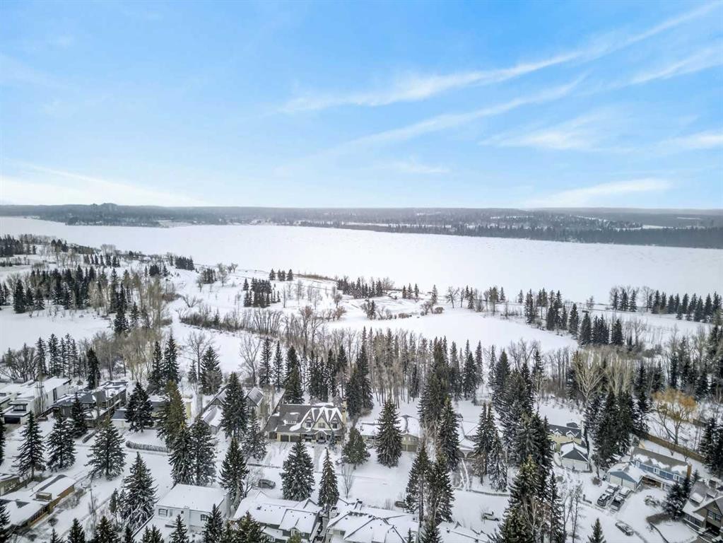 6913 Leaside Drive Sw, Calgary, AB - Outdoor With Body Of Water With View